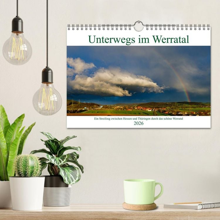 Produktbild: Unterwegs im Werratal (Wandkalender 2026 DIN A4 quer), CALVENDO Monatskalender