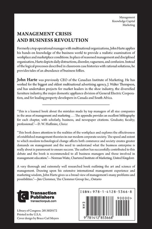 Produktbild: Management Crisis and Business Revolution