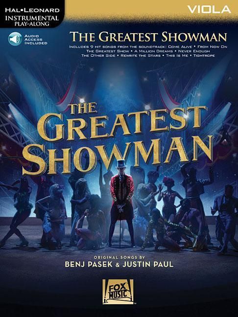 Produktbild: The Greatest Showman Instrumental Play-Along Series for Viola Book/Online Audio