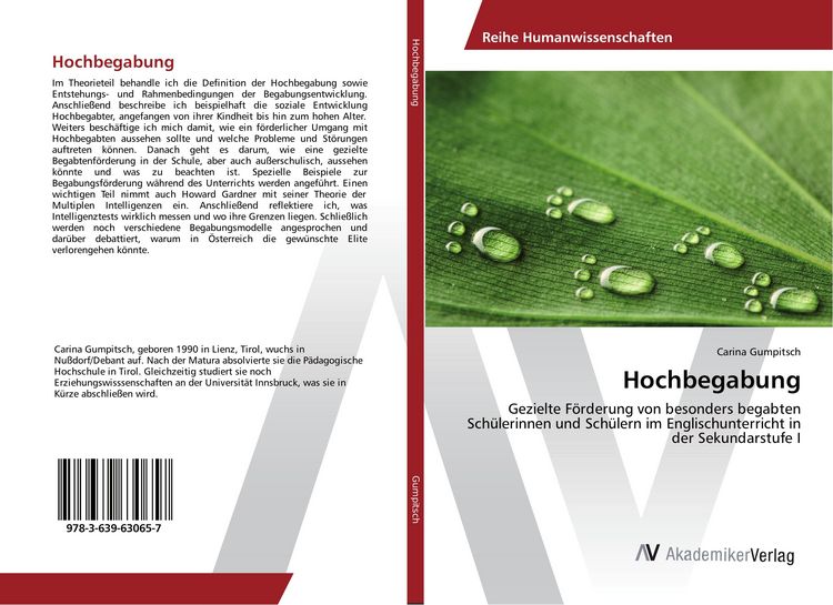 Produktbild: Hochbegabung