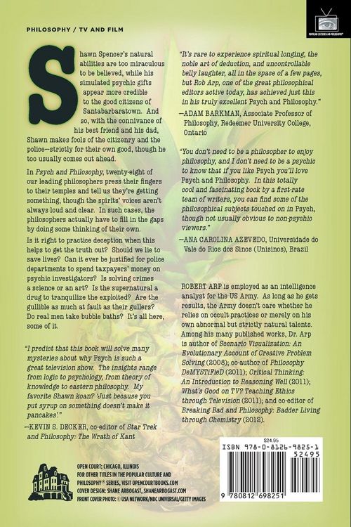 Produktbild: Psych and Philosophy