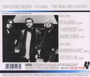 Produktbild: Tangerine Dream: Poland (Remastered 2CD Edition)