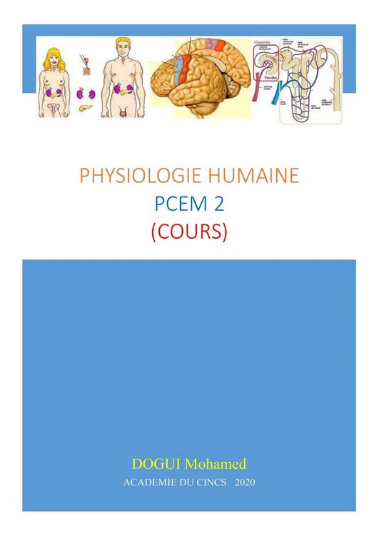 Produktbild: Physiologie Humaine PCEM2
