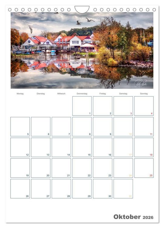 Produktbild: Am Steinhuder Meer / Planer (Wandkalender 2026 DIN A4 hoch), CALVENDO Monatskalender