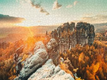 Produktbild: CALVENDO Puzzle Schrammsteinaussicht, S&auml;chsische Schweiz | 1000 Teile Lege-Gr&ouml;&szlig;e 64x48cm Foto-Puzzle f&uuml;r gl&uuml;ckliche Stunden