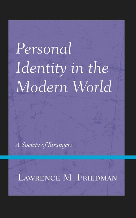 Produktbild: Personal Identity in the Modern World