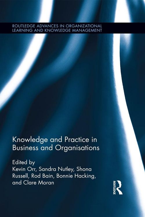 Produktbild: Knowledge and Practice in Business and Organisations
