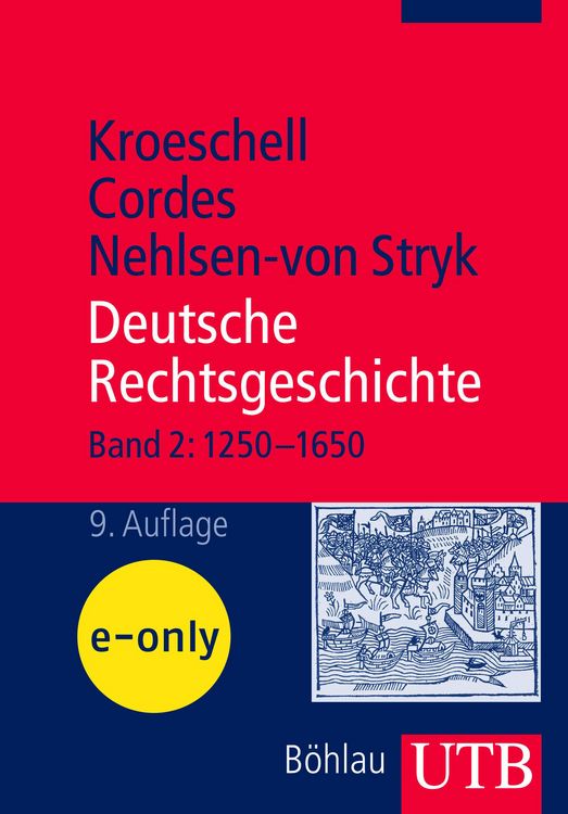 Produktbild: Deutsche Rechtsgeschichte, Bd. 2
