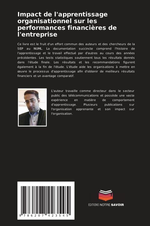 Produktbild: Impact de l'apprentissage organisationnel sur les performances financi&egrave;res de l'entreprise