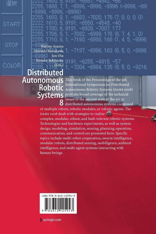 Produktbild: Distributed Autonomous Robotic Systems 8