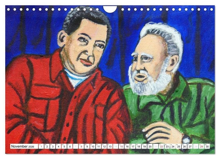 Produktbild: FIDEL CASTRO (Wandkalender 2026 DIN A4 quer), CALVENDO Monatskalender