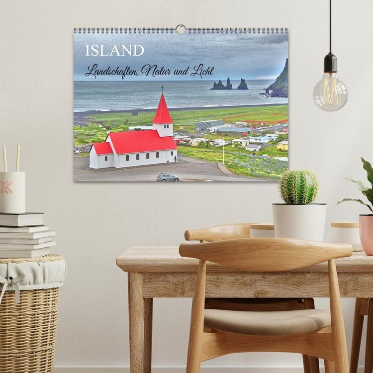 Produktbild: Island - Landschaften, Natur und Licht (Wandkalender 2027 DIN A3 quer), CALVENDO Monatskalender