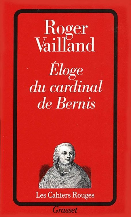 Produktbild: Eloge du cardinal de Bernis