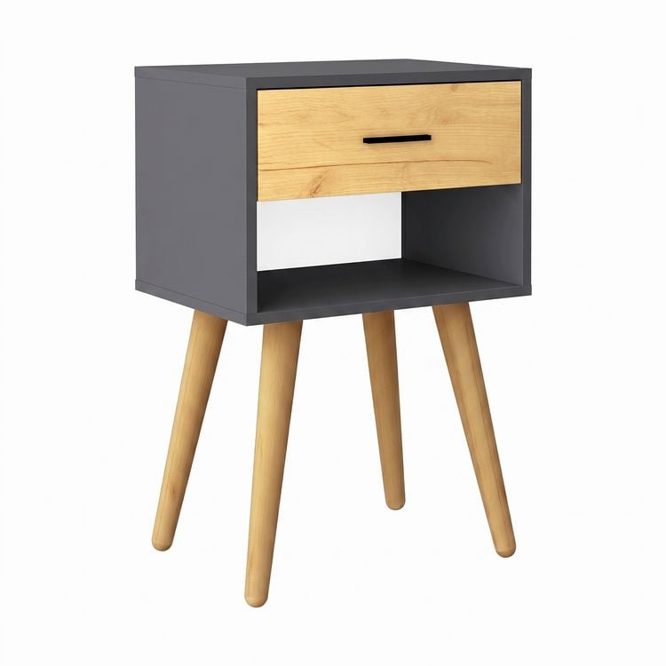 Produktbild: Nachttisch mit Schublade 45x30x56 cm Singol XL