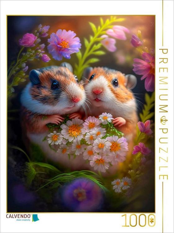Produktbild: CALVENDO Puzzle Verliebt | 1000 Teile Lege-Gr&ouml;&szlig;e 64x48cm Foto-Puzzle f&uuml;r gl&uuml;ckliche Stunden