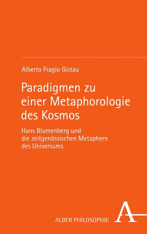 Produktbild: Paradigmen zu einer Metaphorologie des Kosmos
