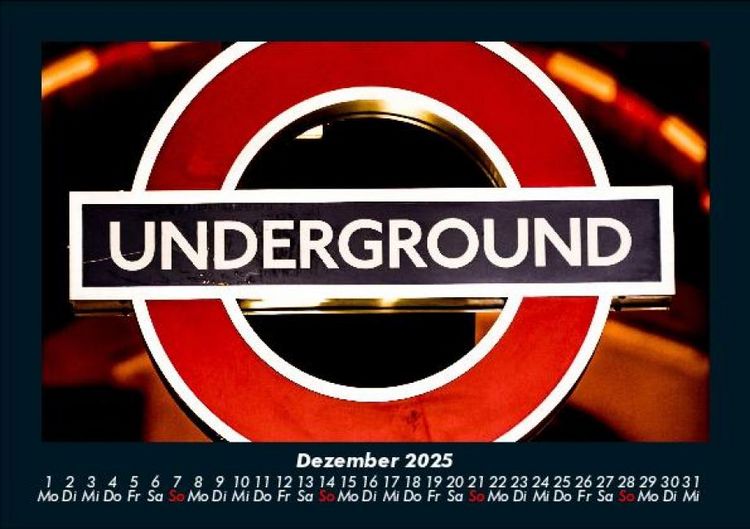 Produktbild: London - Impressionen 2025 Fotokalender DIN A5