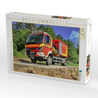 Produktbild: CALVENDO Puzzle WLF / Mitsubishi Fuso Canter 6C18 / Feuerwehr Meiningen | 1000 Teile Lege-Gr&ouml;&szlig;e 64x48cm Foto-Puzzle f&uuml;r gl&uuml;ckliche Stunden