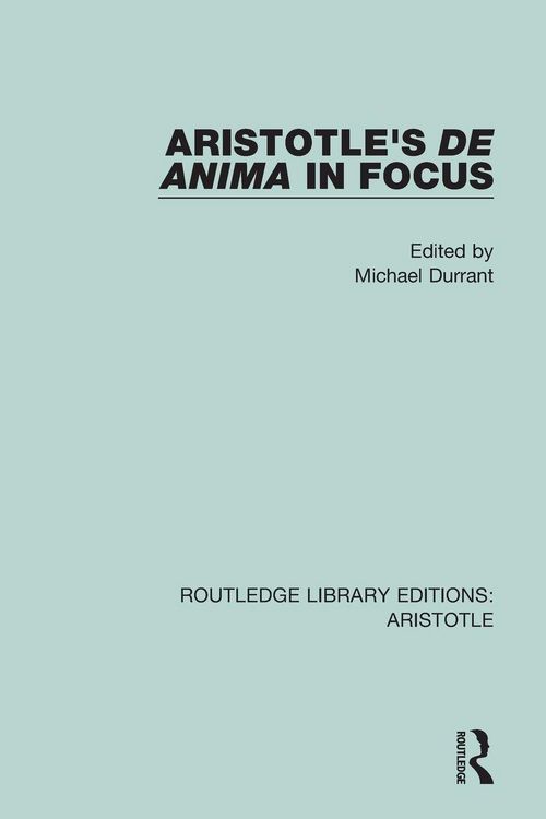 Produktbild: Aristotle's De Anima in Focus