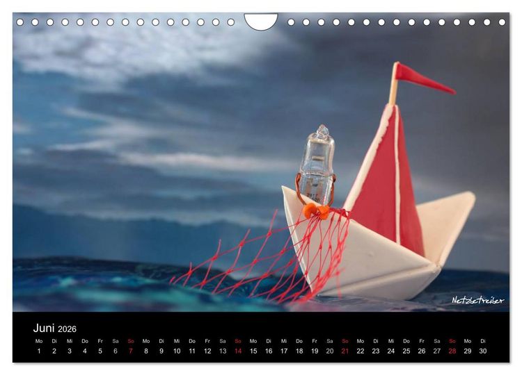 Produktbild: Bernie Blitz - Eine Birne sucht Erleuchtung (Wandkalender 2026 DIN A4 quer), CALVENDO Monatskalender