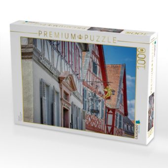 Produktbild: CALVENDO Puzzle Fachwerk | 1000 Teile Lege-Gr&ouml;&szlig;e 64x48cm Foto-Puzzle f&uuml;r gl&uuml;ckliche Stunden