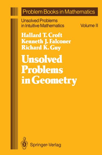 Produktbild: Unsolved Problems in Geometry