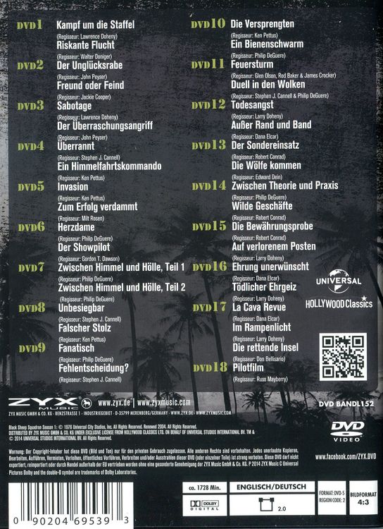 Pazifikgeschwader 214 - 35 Folgen + Pilotfilm [18 DVDs] als DVD kaufen