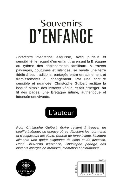 Produktbild: Souvenirs d'enfance