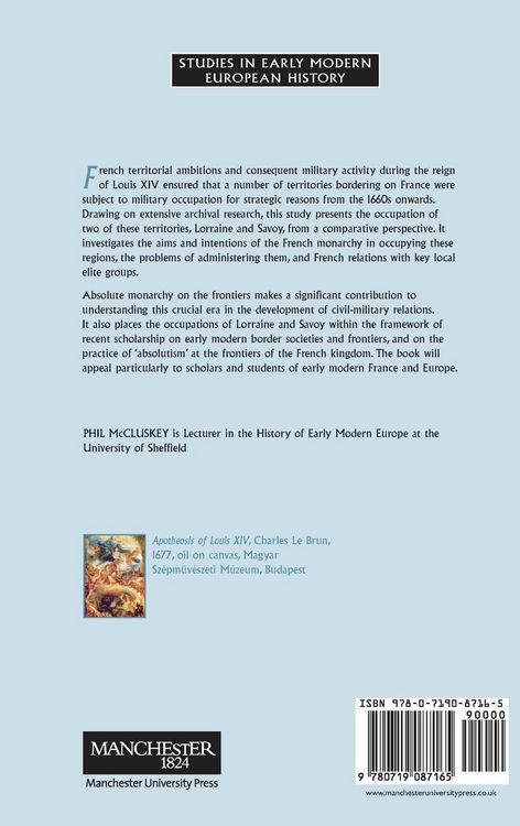 Produktbild: Absolute monarchy on the frontiers
