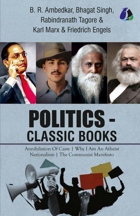 Produktbild: Politics - Classic Books - Annihilation of Caste, Why I Am an Atheist, Nationalism, Communist Manifesto (Set of 4 Books) - Dr. B. R. Ambedkar, Bhagat