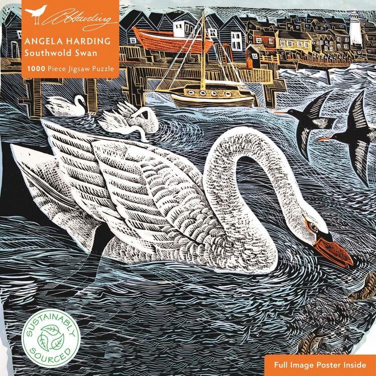 Produktbild: Puzzle &ndash; Angela Harding, Schwan in Southwold