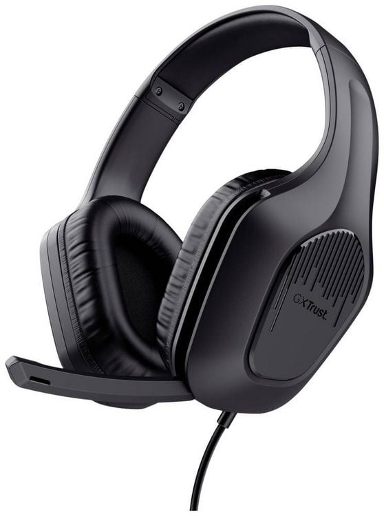 Produktbild: Trust GXT415 ZIROX Gaming Over Ear Headset kabelgebunden Stereo Schwarz