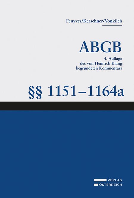 Produktbild: Gro&szlig;kommentar zum ABGB - Klang Kommentar