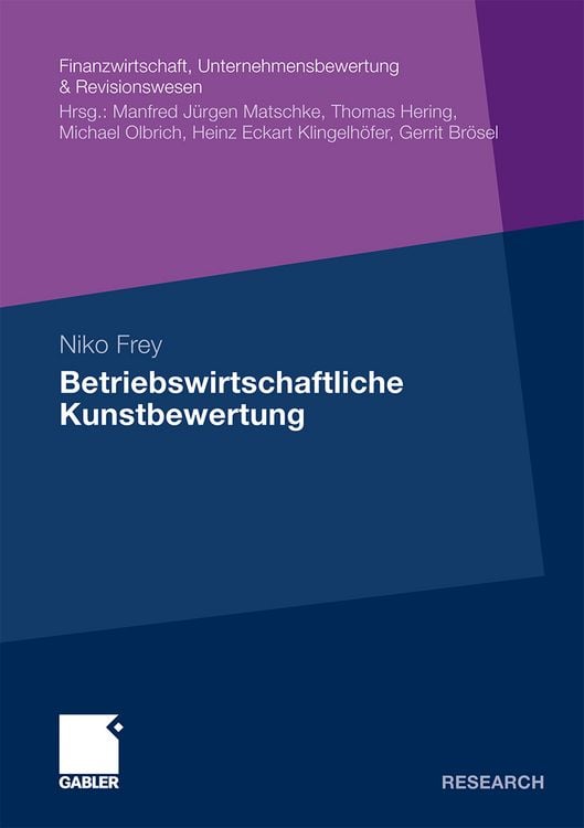 Produktbild: Betriebswirtschaftliche Kunstbewertung