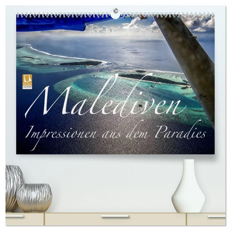 Produktbild: Malediven Impressionen aus dem Paradies (hochwertiger Premium Wandkalender 2026 DIN A2 quer), Kunstdruck in Hochglanz