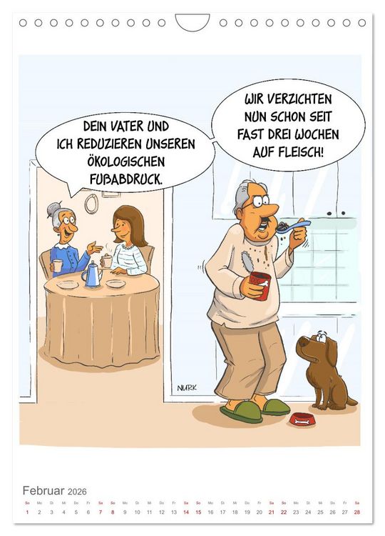 Produktbild: Okay, Boomer - Cartoons (Wandkalender 2026 DIN A4 hoch), CALVENDO Monatskalender