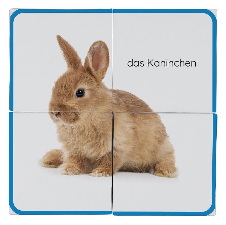 Produktbild: Erstes Lernen W&uuml;rfelpuzzle. Haustiere