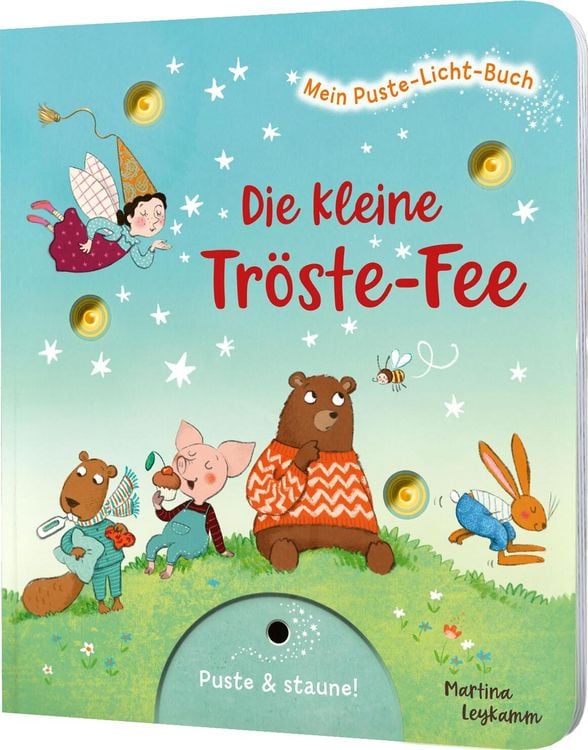 Produktbild: Mein Puste-Licht-Buch: Die kleine Tr&ouml;ste-Fee