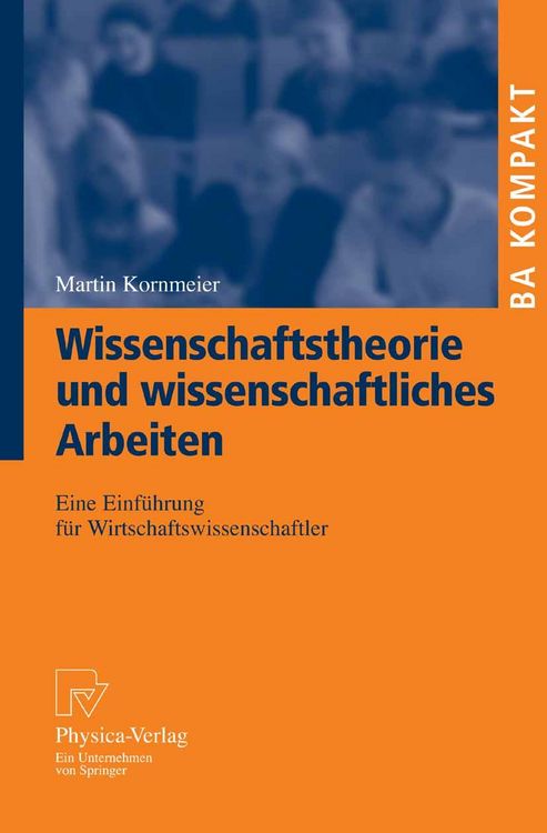 Produktbild: Wissenschaftstheorie und wissenschaftliches Arbeiten
