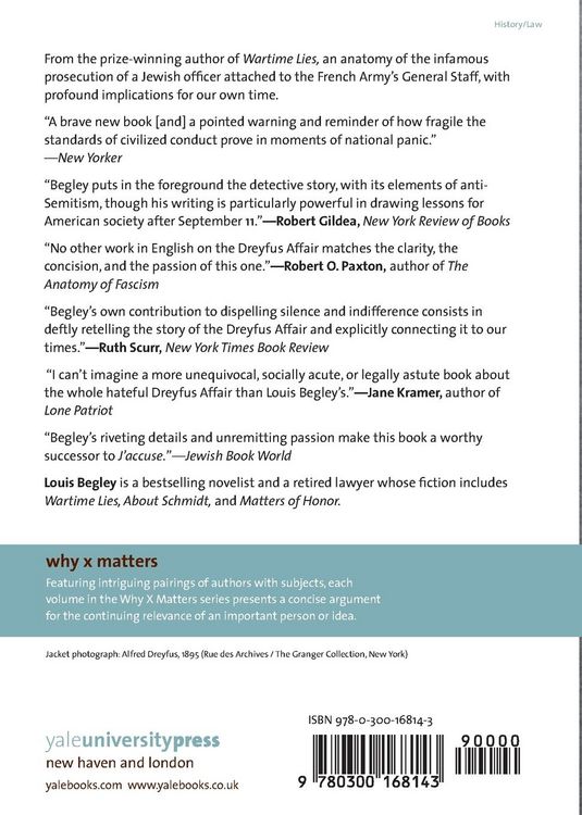 Produktbild: Why the Dreyfus Affair Matters