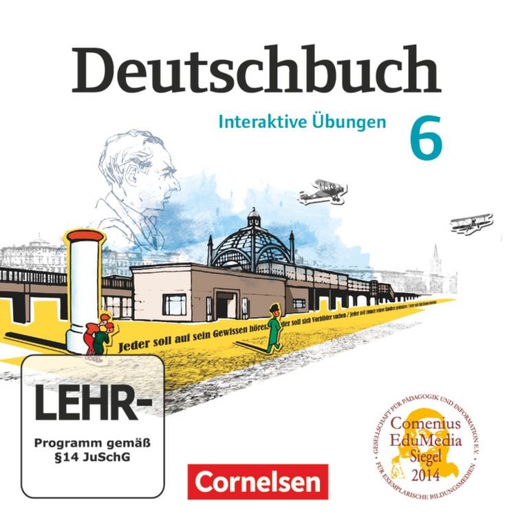 Produktbild: Deutschbuch Gymnasium - &Ouml;stliche Bundesl&auml;nder - 2012 - 6. Klasse - &Uuml;bungs-CD-ROM zum Arbeitsheft