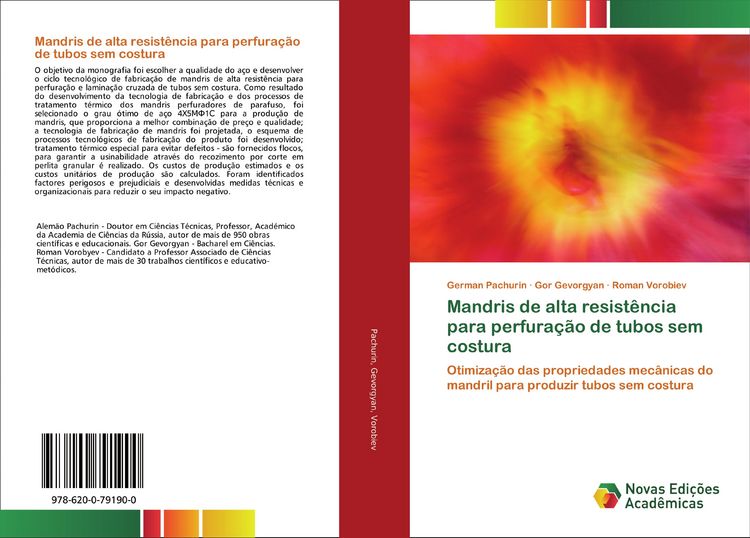 Produktbild: Mandris de alta resist&ecirc;ncia para perfura&ccedil;&atilde;o de tubos sem costura