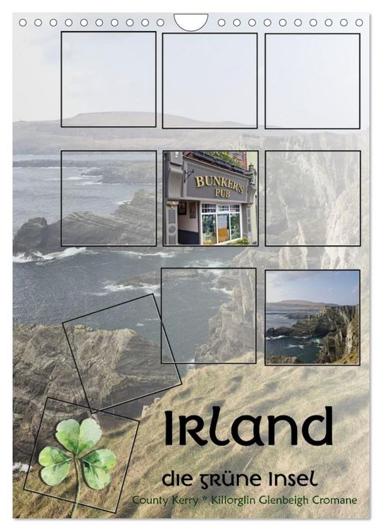 Produktbild: Irland - die gr&uuml;ne Insel (Wandkalender 2026 DIN A4 hoch), CALVENDO Monatskalender