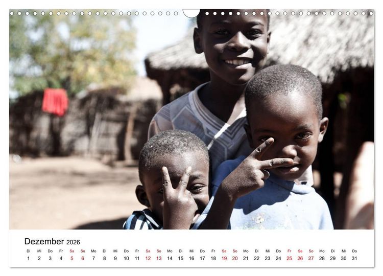 Produktbild: Sambia und der Sambesi (Wandkalender 2026 DIN A3 quer), CALVENDO Monatskalender