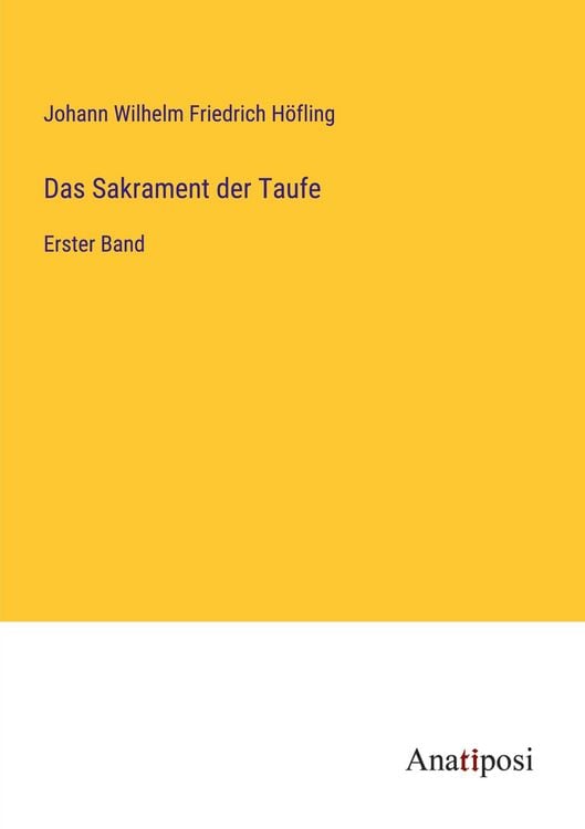 Produktbild: Das Sakrament der Taufe