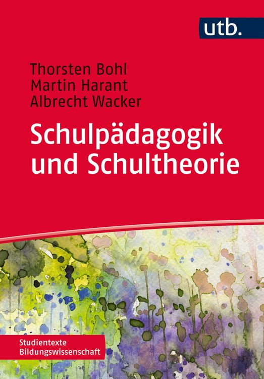 Produktbild: Schulp&auml;dagogik und Schultheorie