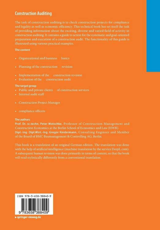 Produktbild: Construction Auditing