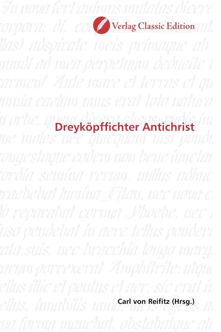 Produktbild: Dreyk&ouml;pffichter Antichrist