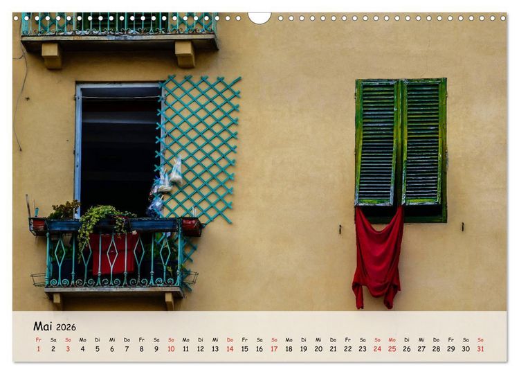 Produktbild: Bezauberndes Lucca (Wandkalender 2026 DIN A3 quer), CALVENDO Monatskalender