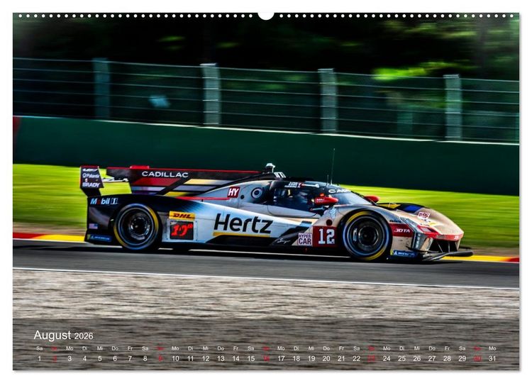 Produktbild: World Endurance Championship (Wandkalender 2026 DIN A2 quer), CALVENDO Monatskalender